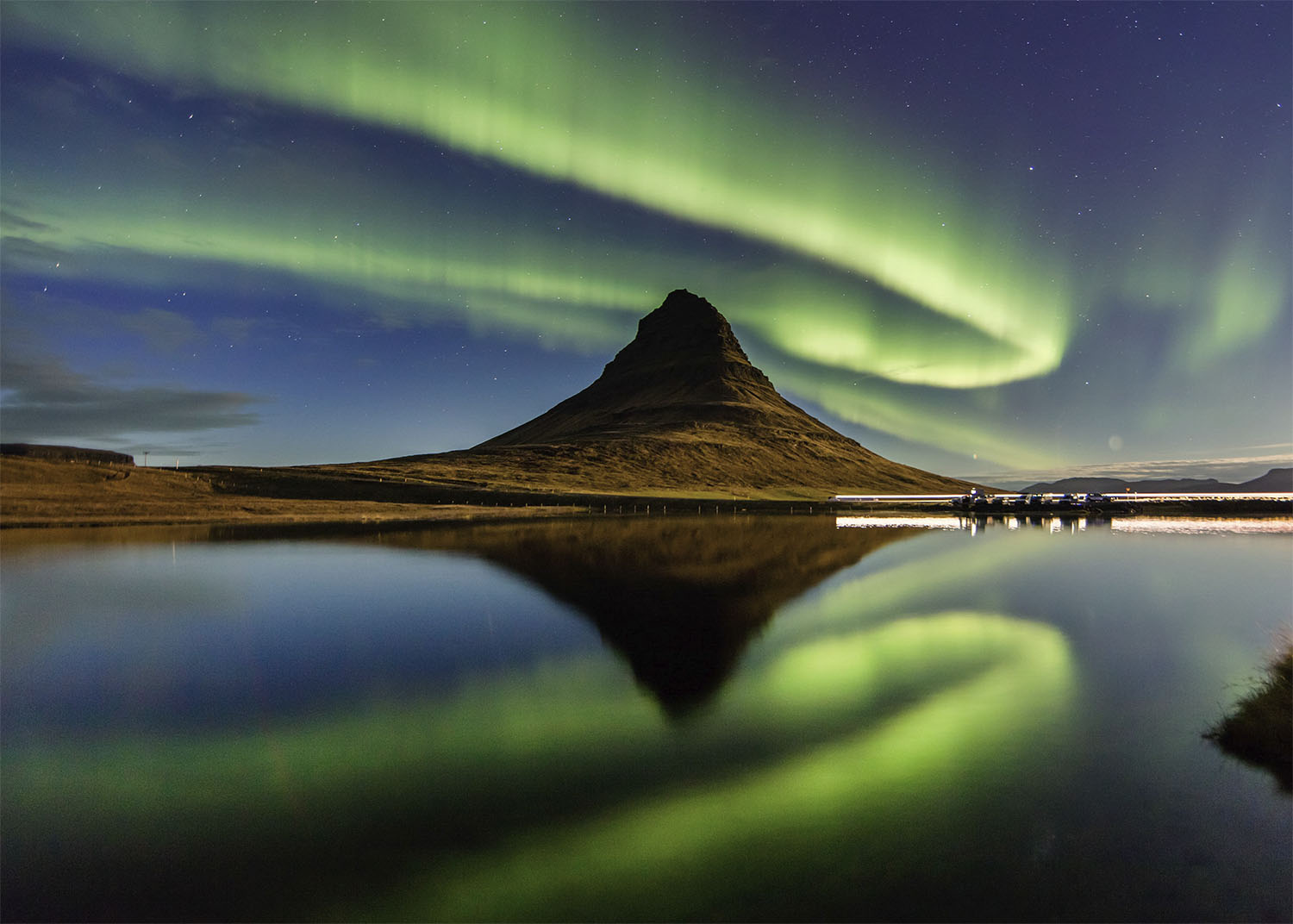 Islanda occidentale, aurore