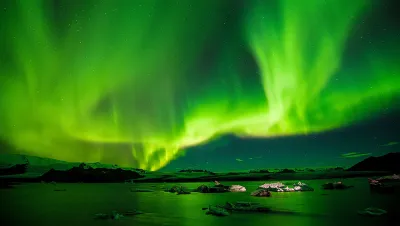Ammirare l'aurora boreale