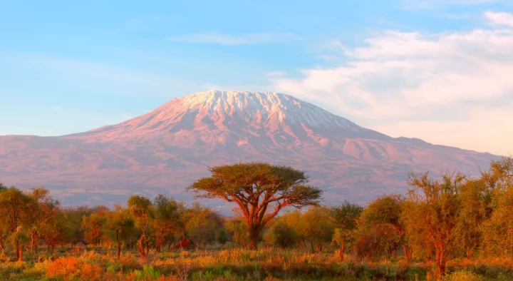 Trekking in vetta al Kilimanjaro