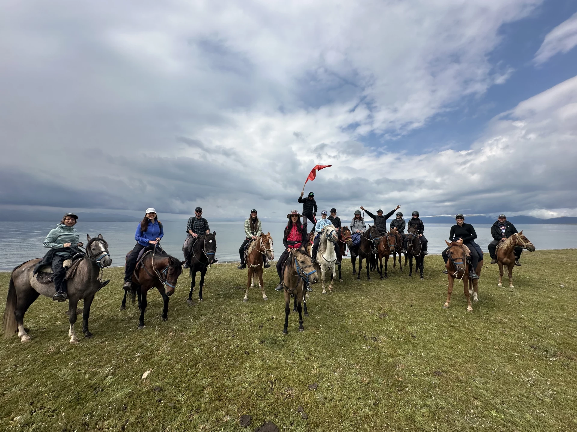 Kirghizistan in sella
