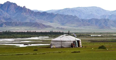 Mongolia on the road