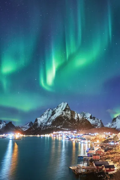 Norvegia: isole Lofoten d'inverno