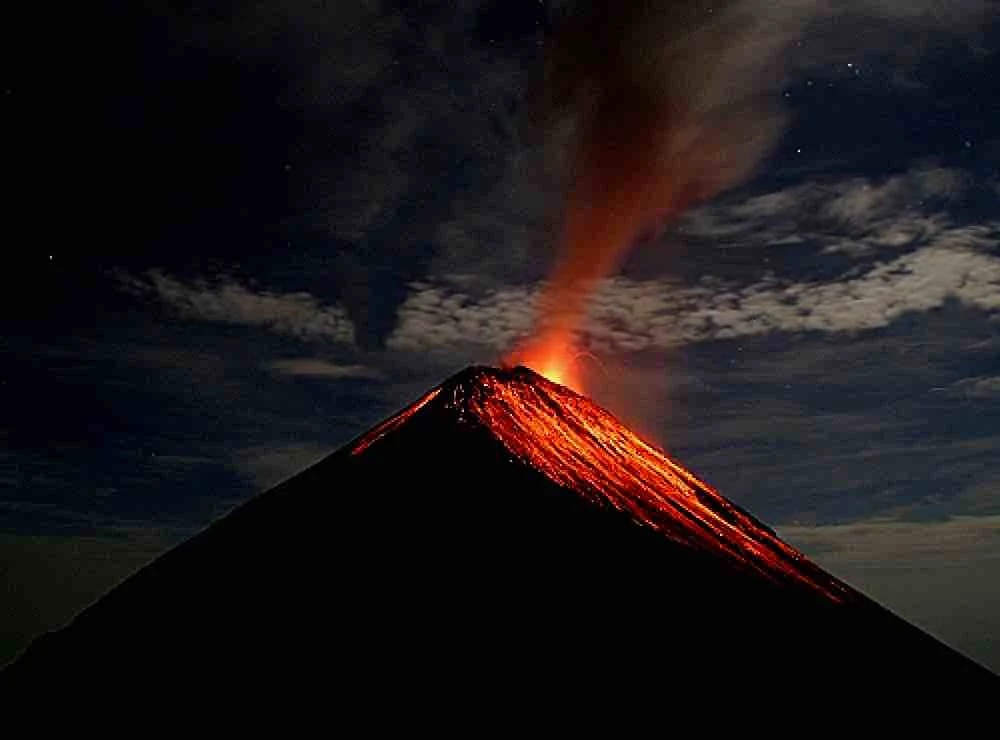 Lago Vulcano de Fuego